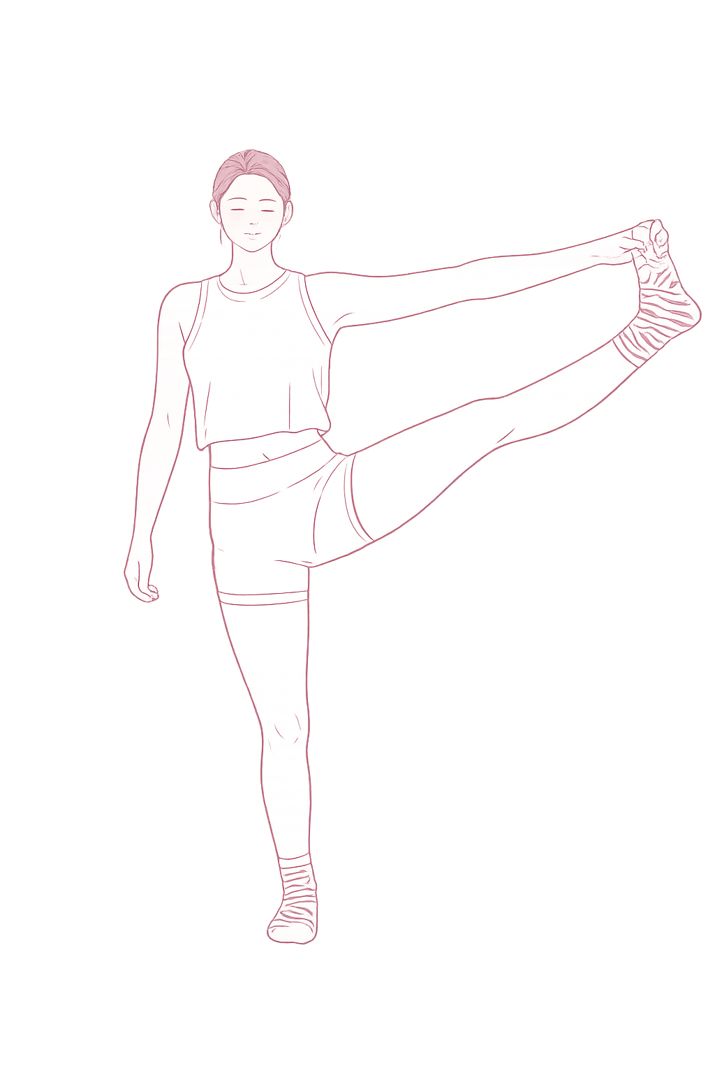 Pilates illustration